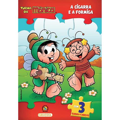 Turma da Mônica Livro Quebra-Cabeça - Alice no País das Maravilhas - umlivro