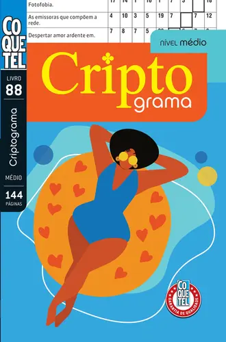 Livro Coquetel Criptograma Nível Médio Ed 88