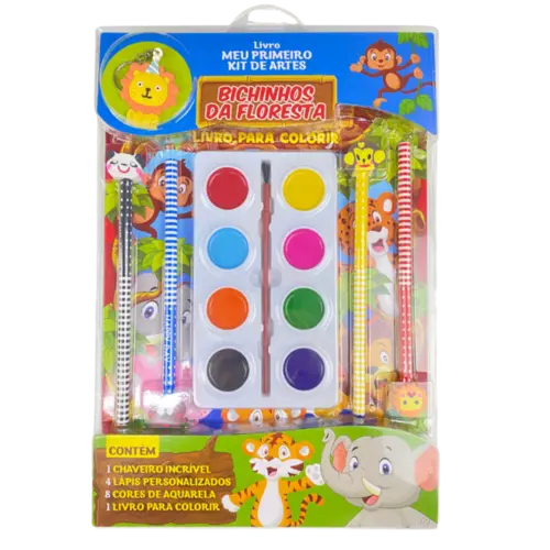Meu Primeiro Kit de Artes - Bichinhos da Floresta