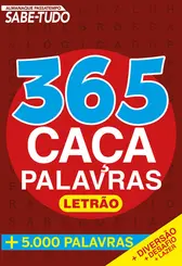 Almanaque Passatempo: Sabe tudo 365 Caça Palavras