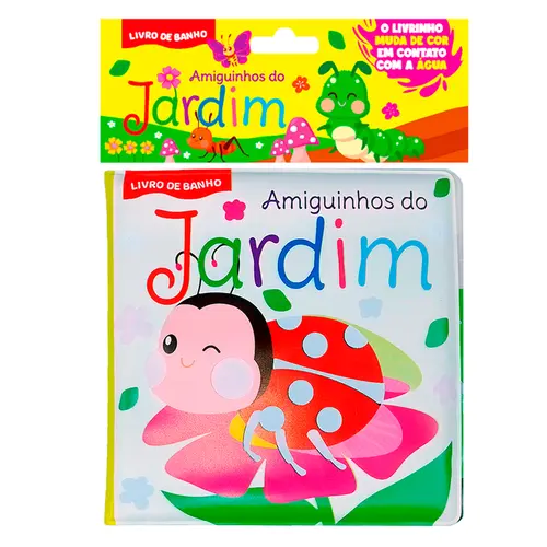 Amiguinhos do Jardim Livro de Banho