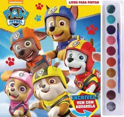 Patrulha Canina livro para pintar