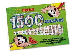 Turma Da Mônica - Prancheta para colorir com 1500 Adesivos