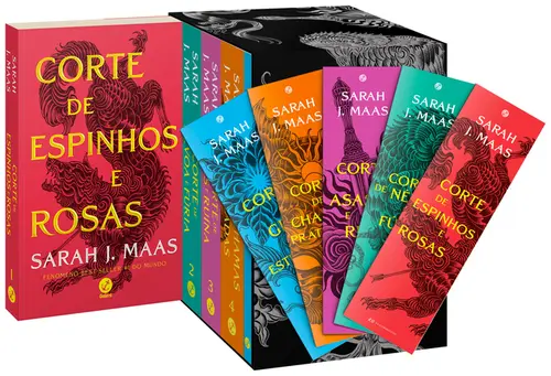 Box: Corte de Espinhos e Rosas ( Novas Capas ) Acompanha Marcadores