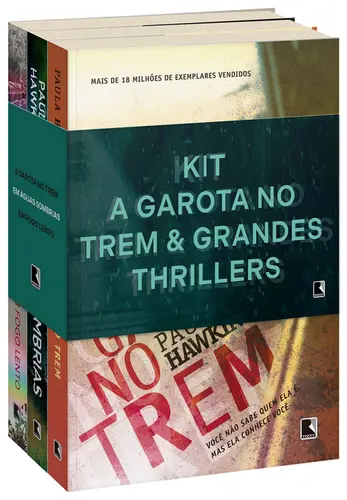 Kit: A Garota no Trem & Grandes Thrillers