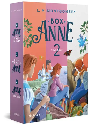 Box Anne Vol 2: Anne de Wind Poplars, A Casa dos Sonhos de Anne, Anne de Ingleside