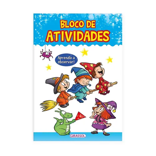 Bloco de Atividades: Aprenda a Observar - Exercícios Divertidos e Educativos