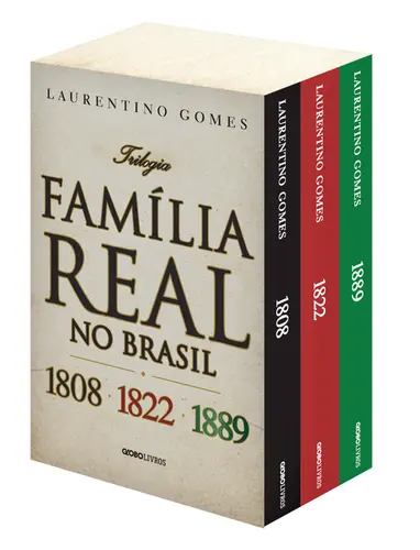 Box Trilogia Família real no Brasil