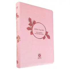 Bíblia Sagrada Nvt ( Luxo Rosa )
