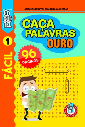 Coquetel Caça-Palavras Ouro 1