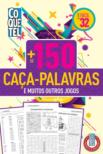 Coquetel Mais de 150 Caça-Palavras 32