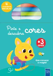 Pinte e Descubra Cores: Canguru