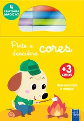 Pinte e descubra cores: Cachorro