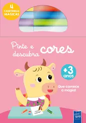 Pinte e Descubra Cores: Vaca