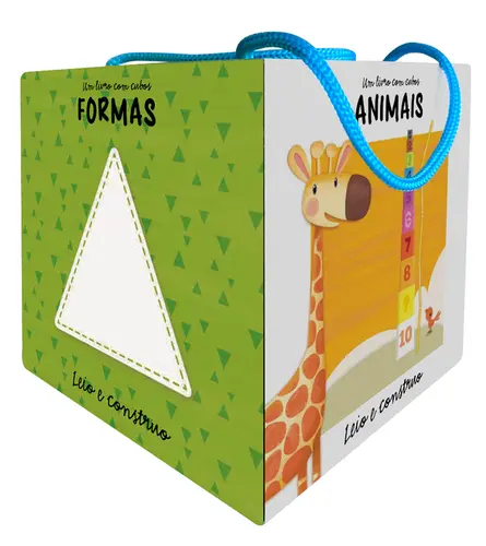 Um livro com cubos: Leio e construo