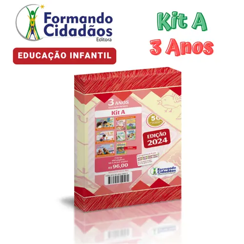 KTA: Formando Cidadãos: 3 Anos Kit A 2024