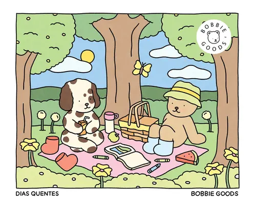 Dias Quentes Livro de Colorir Oficial Bobbie Goods