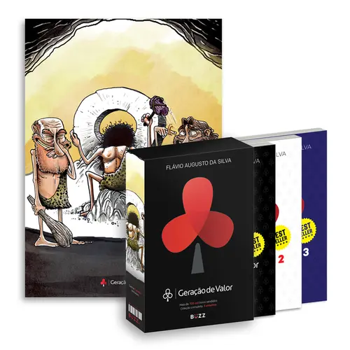 BOX GERAÇÃO DE VALOR - RODA (volumes 1, 2, 3 + pôster exclusivo roda)