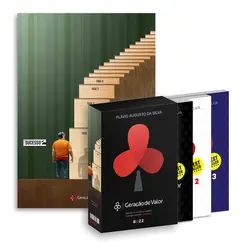 BOX GERAÇÃO DE VALOR - ESCADA (volumes 1, 2, 3 + pôster exclusivo escada)