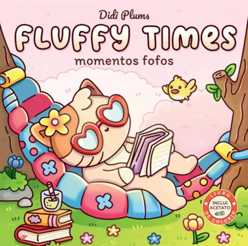 Momentos Fofos Livro de Colorir Fluffy Times Livro 2