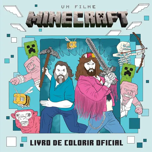 Um Filme Minecraft: Livro Oficial de Colorir