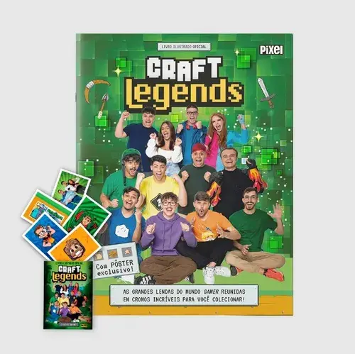 Livro Ilustrado Oficial Craft Legends