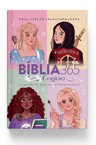 Bíblia 365 para Corajosas (Capa Dura)