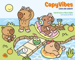 CapyVibes: Livro de Colorir