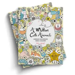 A Million Cute Animals Animais Adoráveis para Colorir