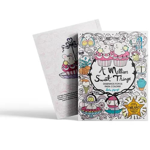 A Million Sweet Things: Desenhos Fofos para Colorir