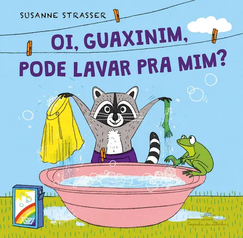 Oi, Guaxinim, pode lavar pra mim?