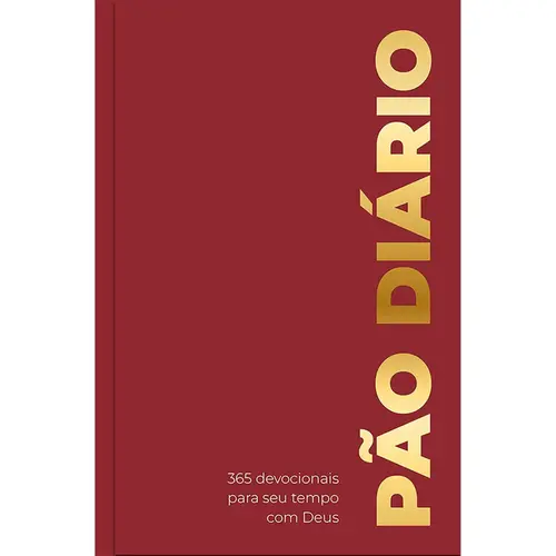 Pão Diário vol 29 - Bordô