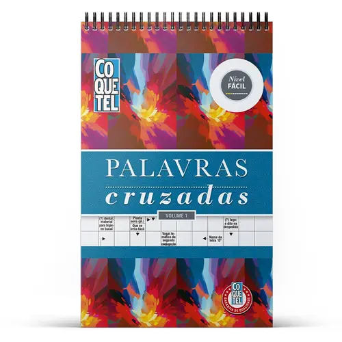 Coquetel espiral palavras cruzadas Vol 01: Nível fácil mantenha seu cérebro ativo com o desafio definitivo em palavras!