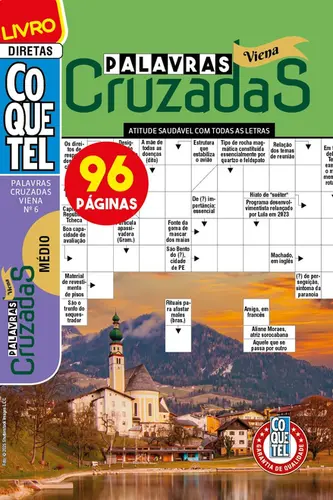 Coquetel palavras-cruzadas viena 6 nível médio