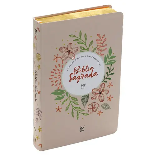 Biblia AEC: Letra grande (capa pu- Salmão)