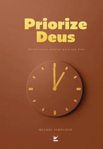 Devocional priorize Deus 2026 marrom