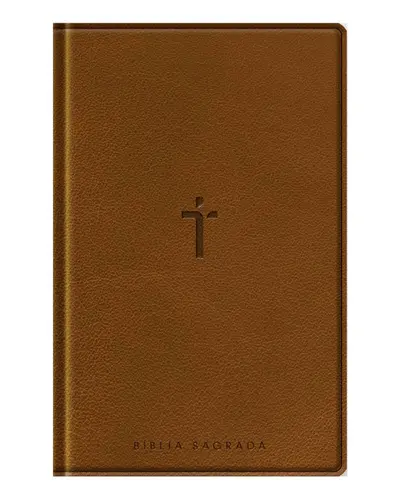 Biblia sagrada NAA: Letra gigante marrom