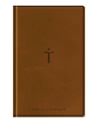 Biblia sagrada NAA: Letra gigante marrom