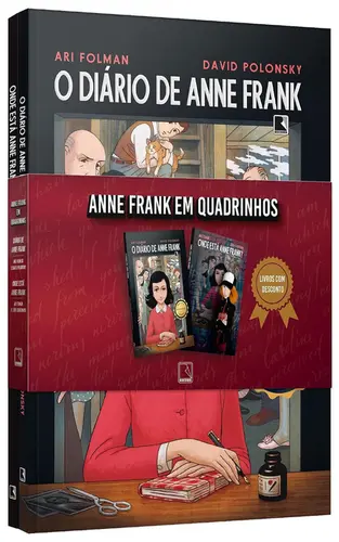 Kit: Anne Frank em quadrinhos