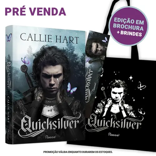 Quicksilver (brochura)+ brindes limitados
