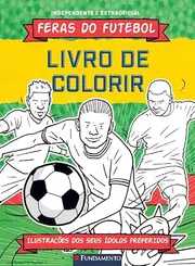 Feras do futebol: Livro de colorir