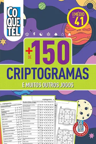 Coquetel + 150 criptogramas Nº 41