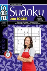 Coquetel sudoku  Nº 234: Níveis fácil, médio e difícil