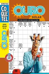 Palavras-cruzadas diretas: Coquetel ouro dólar Nº 61 Nível médio