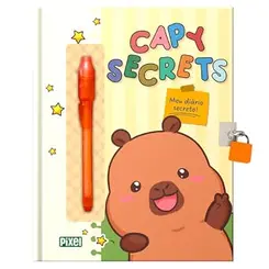 Diário capy secrets: Meu diário secreto!