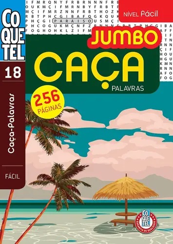 Coquetel jumbo caça-palavras Nº 18: Nivel fácil