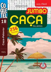 Coquetel jumbo caça-palavras Nº 18: Nivel fácil