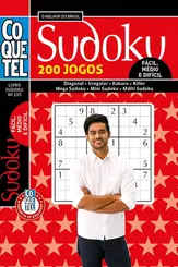 Coquetel sudoku Nº 235: Níveis fácil, médio e difícil