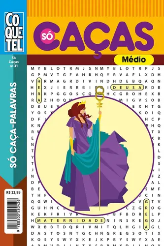 Coquetel só caça-palavras Nº 31: Nível médio