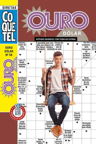 Palavras-cruzadas diretas:  Coquetel ouro dólar Nº 58: Nível médio